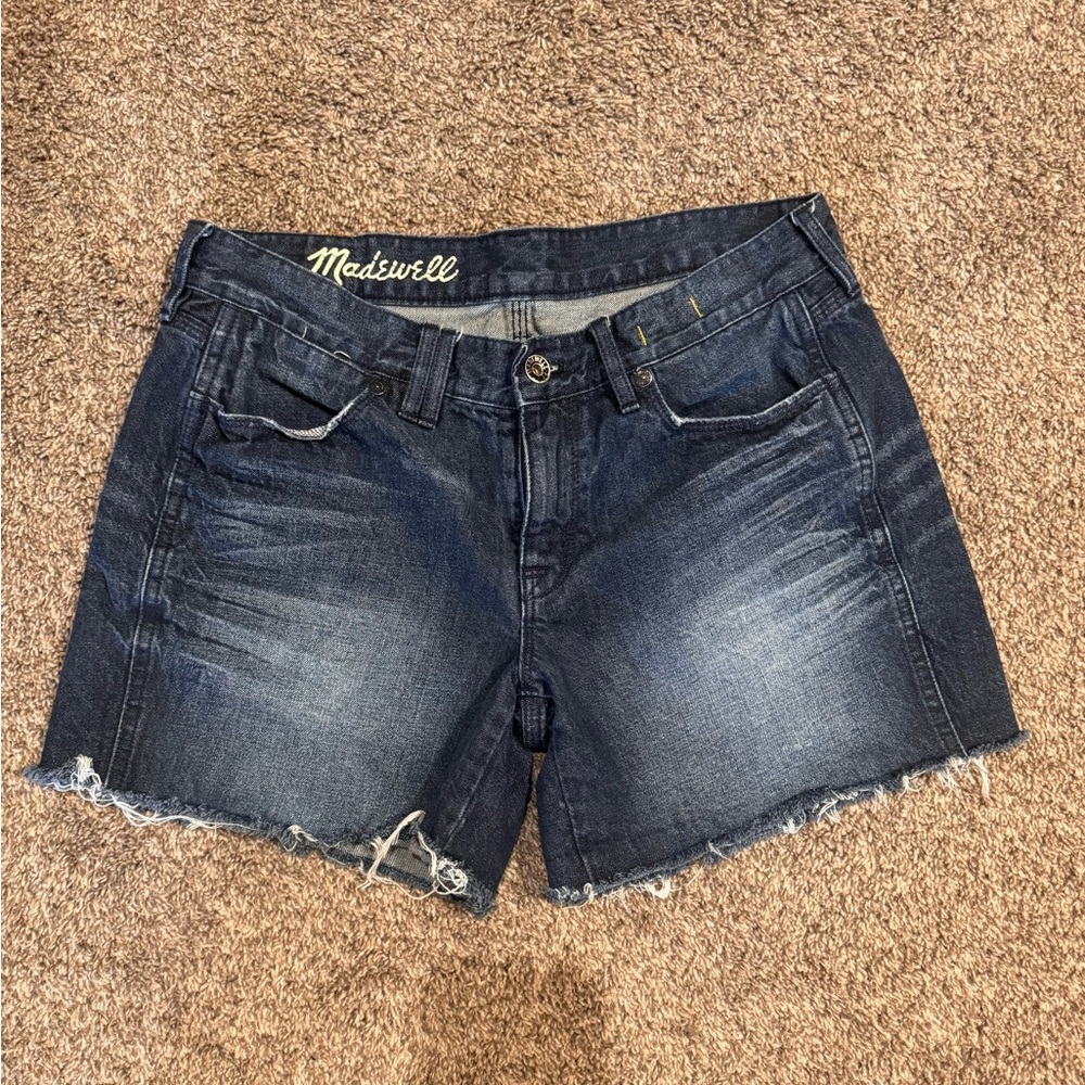 Madewell Denim Jean Shorts Excellent used condition Women's size 27
